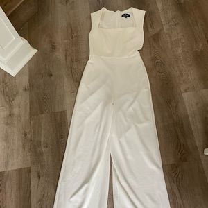 Lulus white jumpsuit - never worn